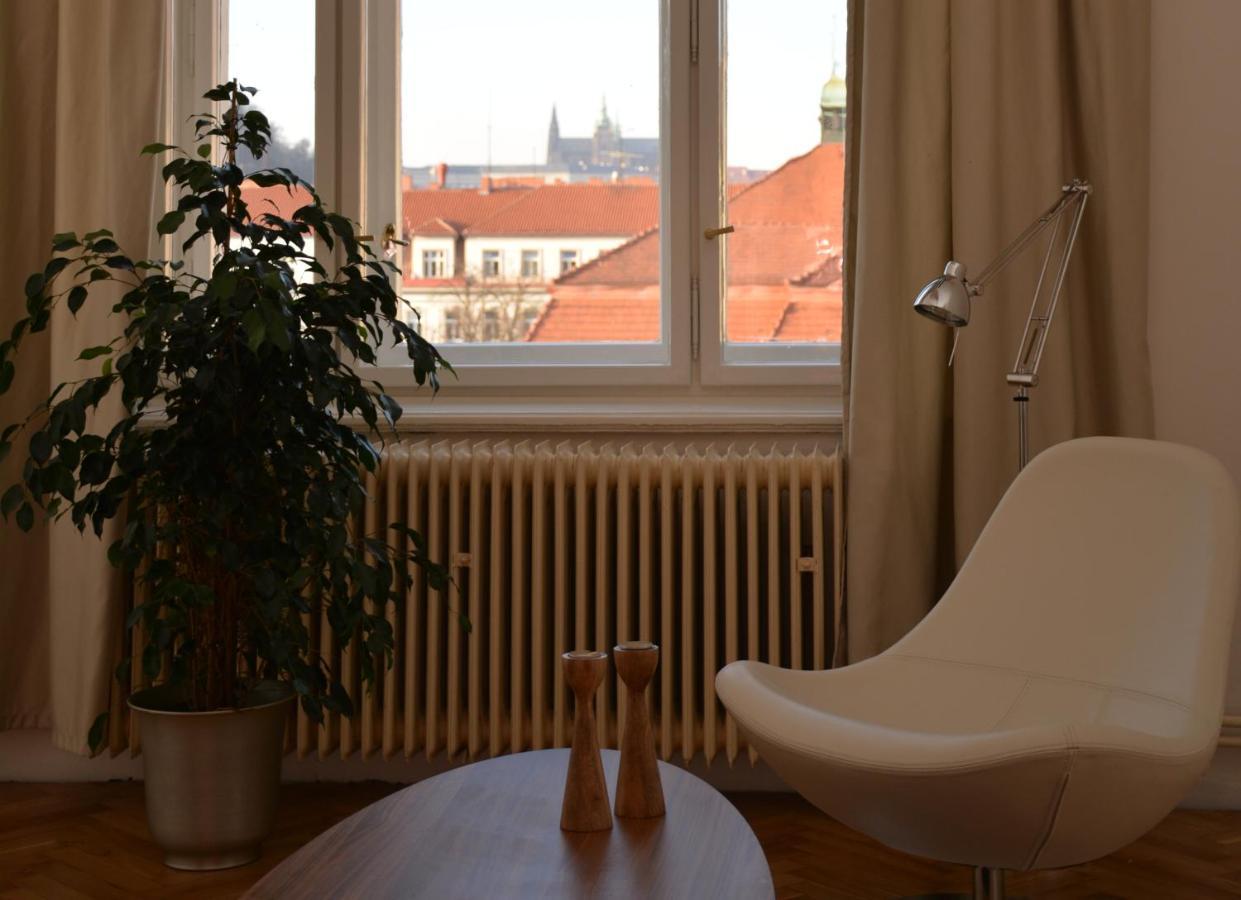 Beautiful View On The Prague Castle Close To The Centre Appartement Buitenkant foto
